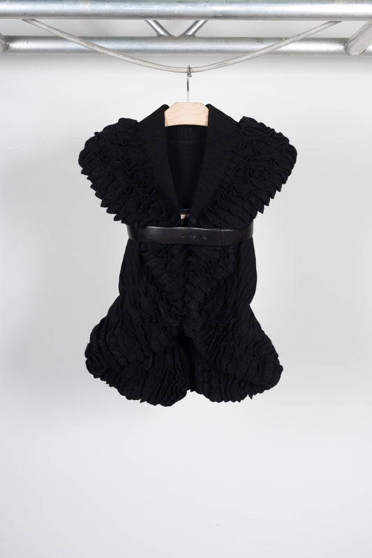 Alaïa Belted Wool Vest