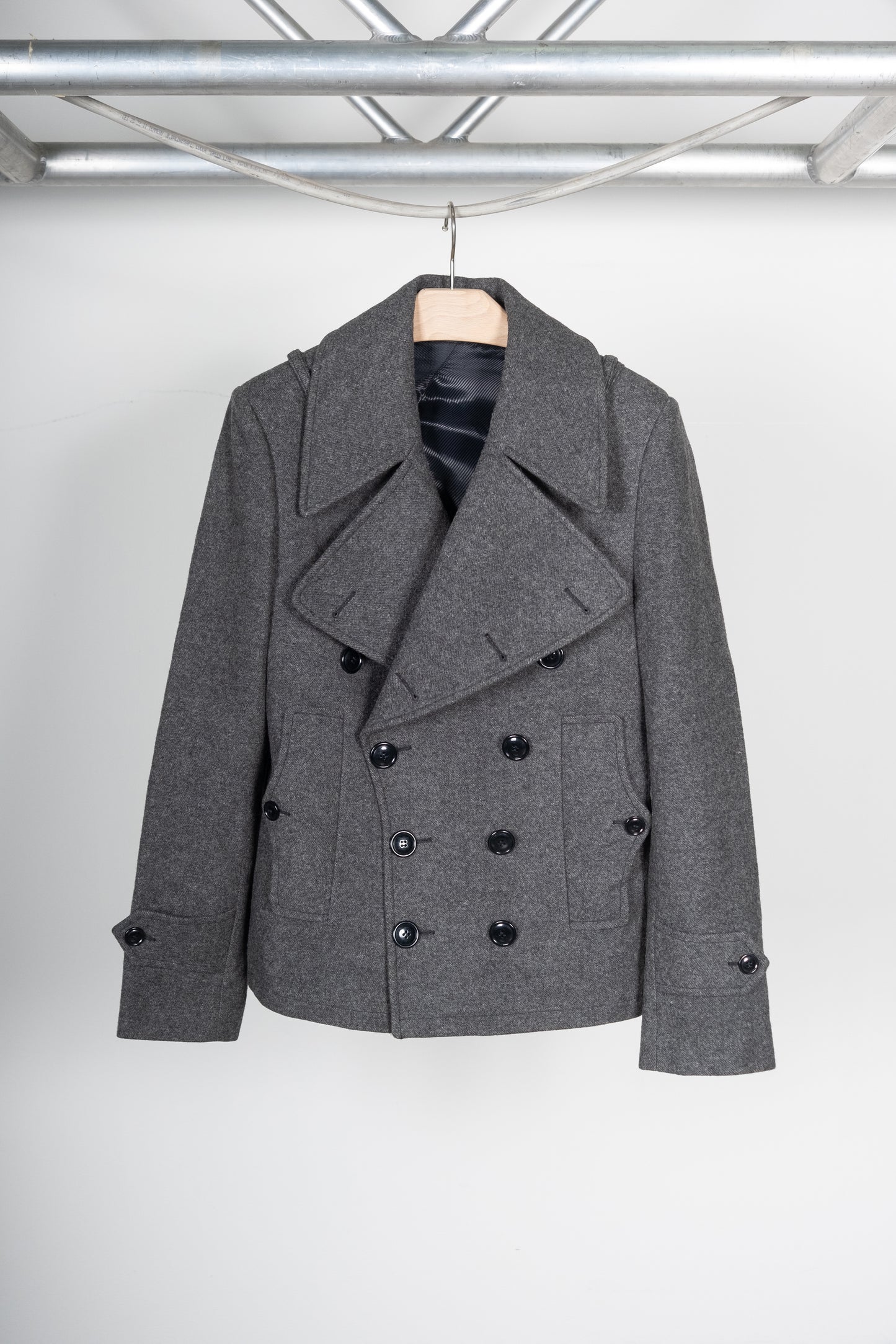 Balenciaga by Nicolas Ghesquière Peacoat